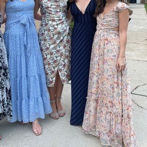 Astr primrose dress peach multi floral